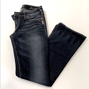 Woman’s Silver Jeans - Frankie